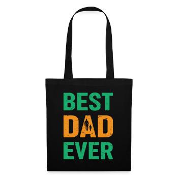 Meilleur papa de tous les temps - Fête des pères 2023 - Sac en tissu - noir - Devant