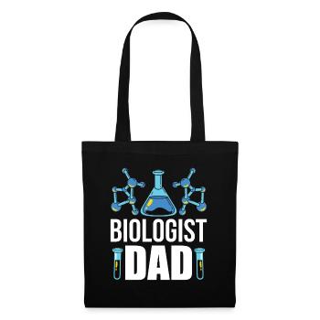 Biologist Dad Biology Teacher Biologist Biology - Tote Bag - black - Front