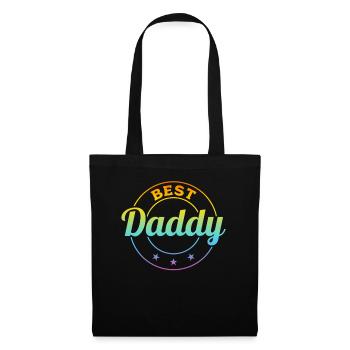 Best Daddy - Happy Father's Day Daddy - Tote Bag - black - Front