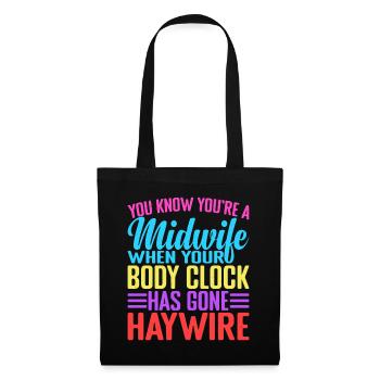 When Your Body Clock Has Gone Haywire 2 - Tote Bag - black - Front