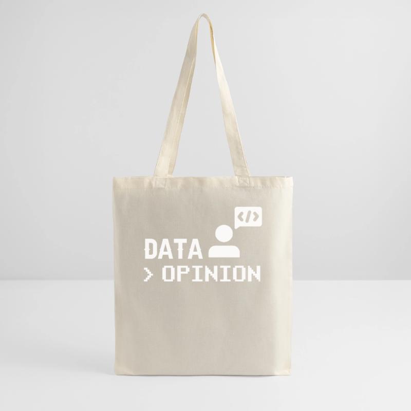Data > Opinion Programmeur Codeur Codeur Sac en tissu