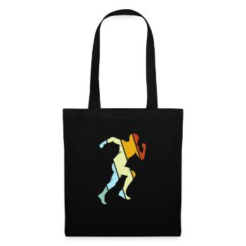 Jogging Rétro - Sac en tissu - noir - Devant