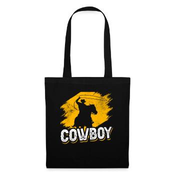 Cowboy Cowboys Sayings Cute Texas - Tote Bag - black - Front