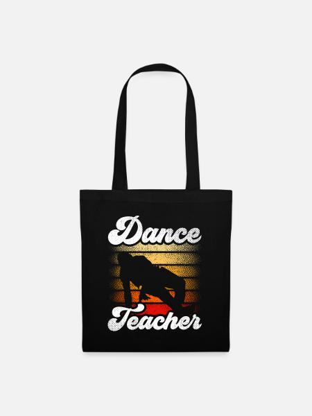 Tanzlehrerin Tanzlehrer Tanzkurs Tanzschule - Stoffbeutel - Schwarz