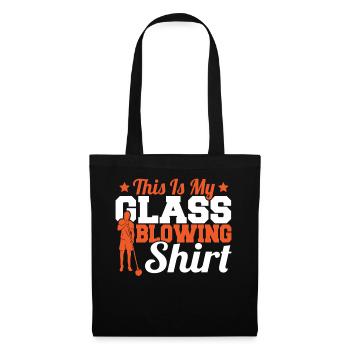 This Is My Glassblowing Shirt Glassblower Glass - Tote Bag - black - Front