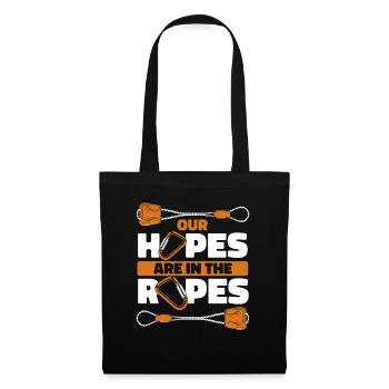 Our Hopes Are In The Ropes SpeedKletter Kraxler - Tote Bag - black - Front