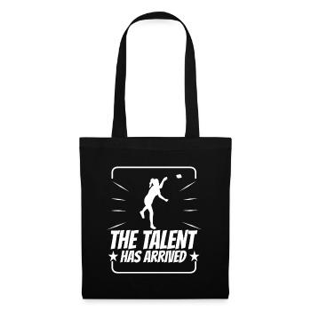 The Talent has arrived cornhole - Tote Bag - black - Front