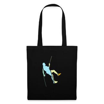 Escalade Rétro - Sac en tissu - noir - Devant