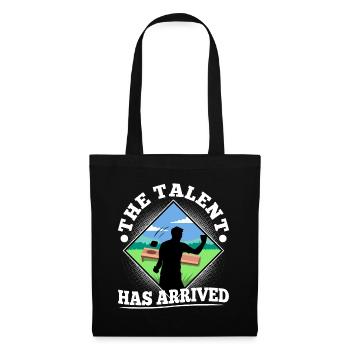 The Talent has arrived cornhole - Tote Bag - black - Front
