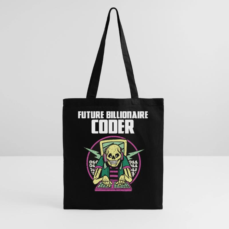 Future billionaire coder Tote Bag