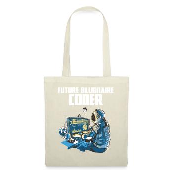Future billionaire coder - Tote Bag - nature - Front