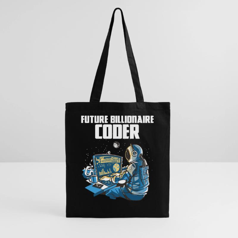 Future billionaire coder Tote Bag
