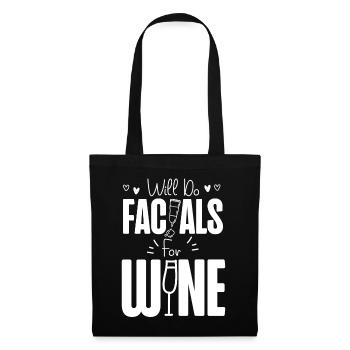 Cute Esthetician Skincare - Tote Bag - black - Front