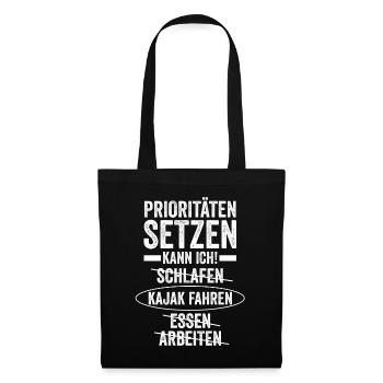 Schullehrerin Lehrerin - Stoffbeutel - Schwarz - Vorne