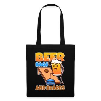 Cornhole - Beer Bags and Boards - Tote Bag - black - Front