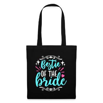 Maid Of Honor Bestie Of The Bride Wedding Bridal - Tote Bag - black - Front