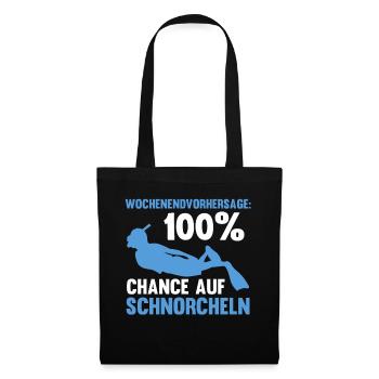 Schullehrerin Lehrerin - Stoffbeutel - Schwarz - Vorne