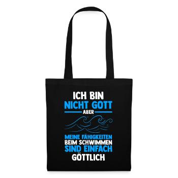 Schullehrer Lehrer - Stoffbeutel - Schwarz - Vorne