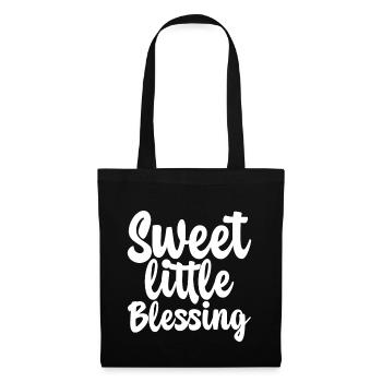 Sweet Little Blessing - Stoffbeutel - Schwarz - Vorne