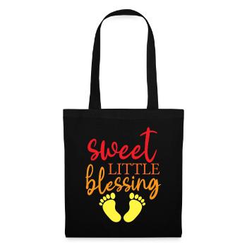 Sweet Little Blessing 2 - Stoffbeutel - Schwarz - Vorne