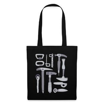 Mountaineering equipment - Tote Bag - black - Front