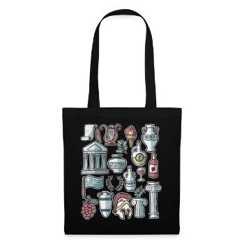 Greece - Tote Bag - black - Front