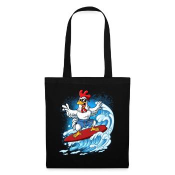 Wave surfers Surfers Surfers - Tote Bag - black - Front