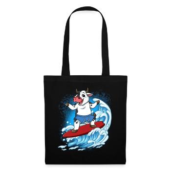 Wave surfers Surfers Surfers - Tote Bag - black - Front
