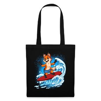 Wave surfers Surfers Surfers - Tote Bag - black - Front