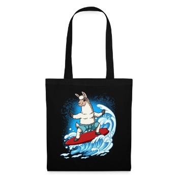Wave surfers Surfers Surfers - Tote Bag - black - Front