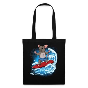 Wave surfers Surfers Surfers - Tote Bag - black - Front