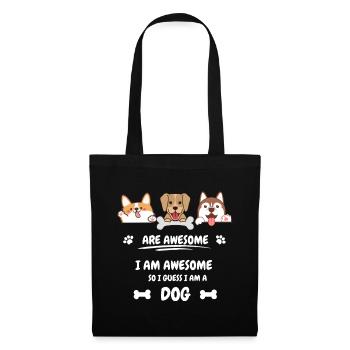 Cute puppies - Tote Bag - black - Front