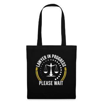 Avocat Travaux en cours Veuillez patienter Avocat - Sac en tissu - noir - Devant