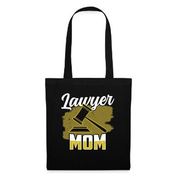 Avocat Maman Diplôme Avocat Avocat Droit - Sac en tissu - noir - Devant