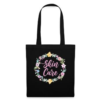 Cute Esthetician Skincare - Stoffbeutel - Schwarz - Vorne