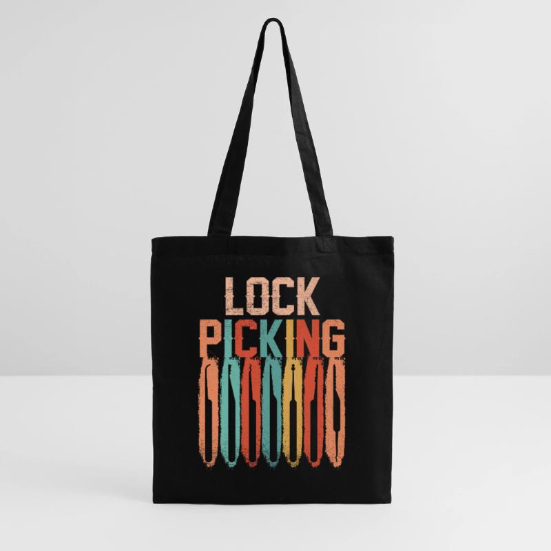 Lock Picking, Lockpicking, Cracking, Cracker, Lock Tote Bag
