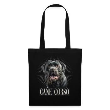 Cane Corso für einen Cane Corso Besitzer - Stoffbeutel - Schwarz - Vorne