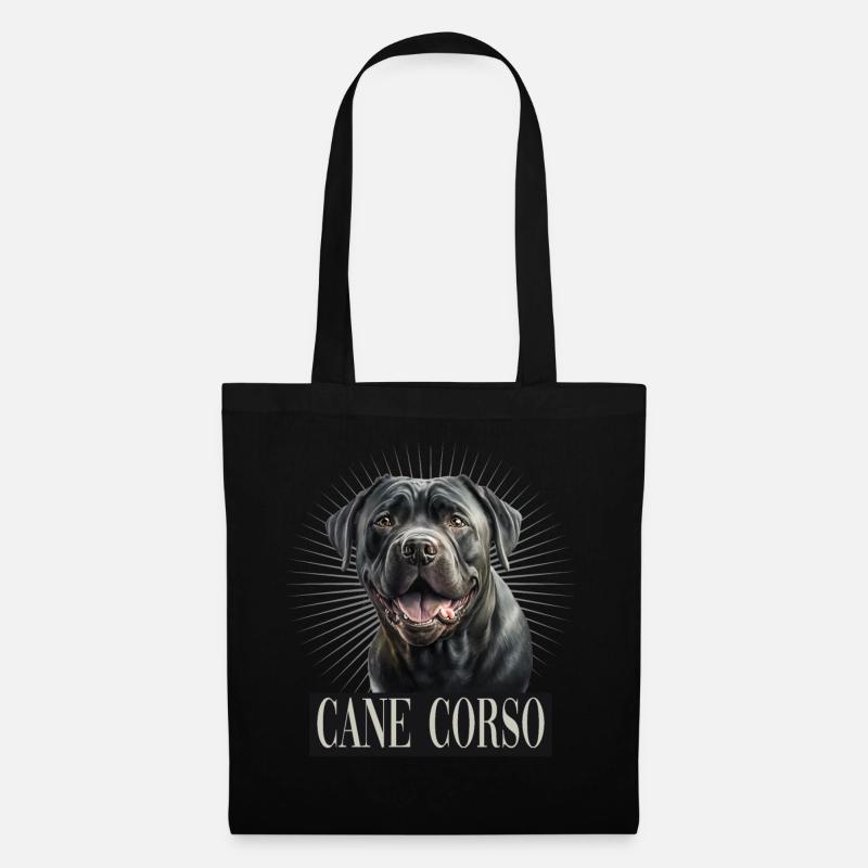Cane Corso für einen Cane Corso Besitzer - Stoffbeutel - Schwarz