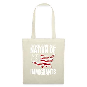 immigrant nation immigration lover - Tote Bag - nature - Front