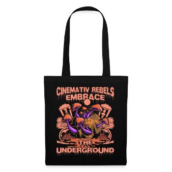 Film underground, Cinéma indépendant, Horreur - Sac en tissu - noir - Devant