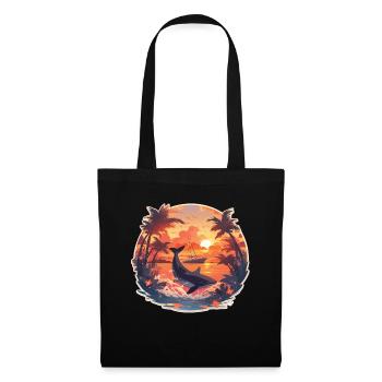 Sailing Sailing Ship Sailing Sunset - Tote Bag - black - Front