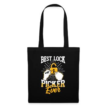 The Best Lock Picker Ever Lock Picking - Tote Bag - black - Front