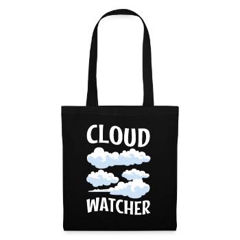 Cloud Watcher - Stoffbeutel - Schwarz - Vorne