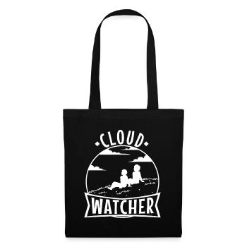Cloud Watcher - Tote Bag - black - Front