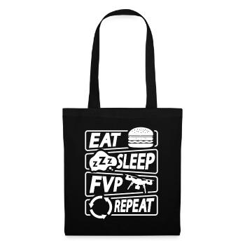 Drone Racing Eat Sleep Fpv Repeat Race Multicopter - Tote Bag - black - Front