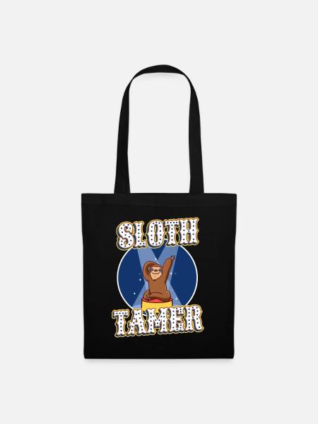 Sloth Tamer - Stoffbeutel - Schwarz