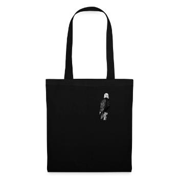 Bald eagle black and white - Tote Bag - black - Front
