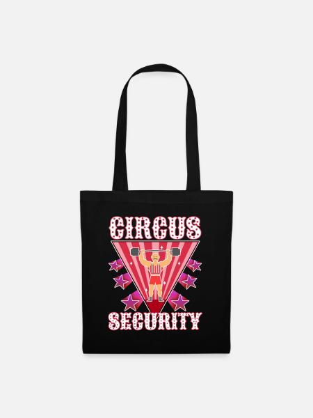 Circus security - Stoffbeutel - Schwarz