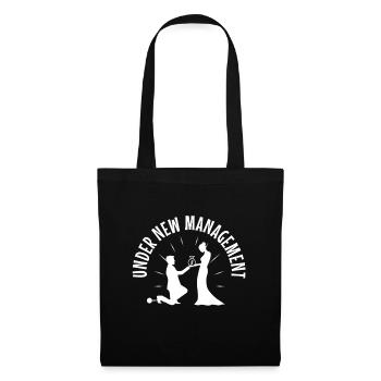 Under New Management groom - Tote Bag - black - Front