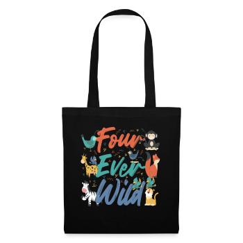 Four Ever Wild 51 - Stoffbeutel - Schwarz - Vorne